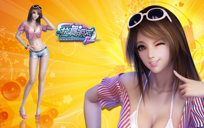 Обои картинки фото dance, party, видео, игры, revolution, hottest