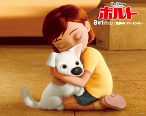 обоя bolt, мультфильмы