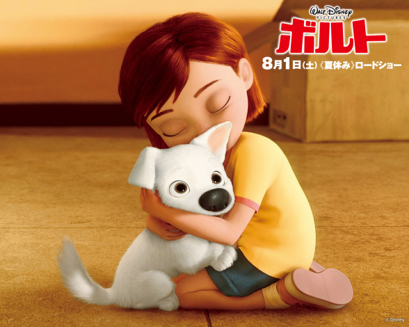 Обои картинки фото bolt, мультфильмы