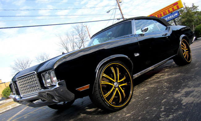 Обои картинки фото автомобили, oldsmobile, cutlass