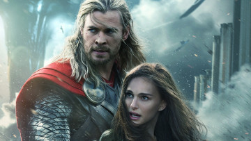 Картинка thor the dark world кино фильмы девушка мужчина