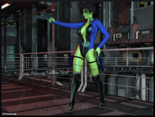 Картинка 3д+графика существа+ creatures оружие взгляд халк