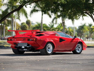 Картинка автомобили lamborghini красный countach us-spec quattrovalvole lp5000 s