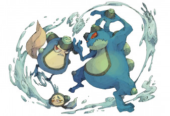 Картинка аниме pokemon покемоны белый фон арт