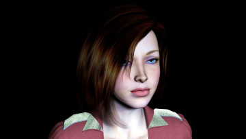Картинка 3д+графика портрет+ portraits девушка взгляд фон