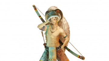 Картинка аниме one+piece лук шапка luffy мех d monkey оружие мужчина пират стрела