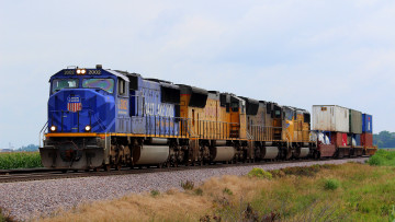 Картинка техника поезда дорога железная состав локомотив рельсы