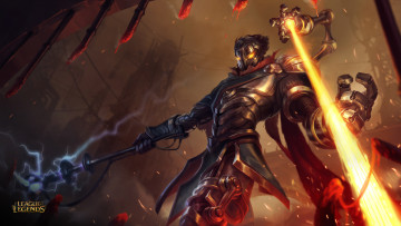Картинка видео+игры league+of+legends viktor machine herald moba league of legends ??????