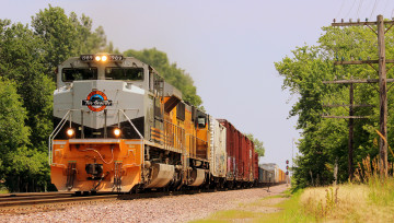 Картинка техника поезда рельсы дорога железная состав локомотив