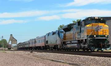 Картинка техника поезда рельсы дорога железная состав локомотив