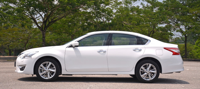 Обои картинки фото автомобили, nissan, datsun, teana, светлый, 2014г, l33, my-spec