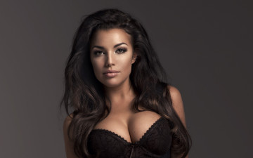 Картинка девушки -unsort+ брюнетки +шатенки hot busty boobs brunette sexy lingerie look