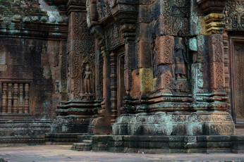 Картинка города -+исторические +архитектурные+памятники камбоджа бантеайсрей