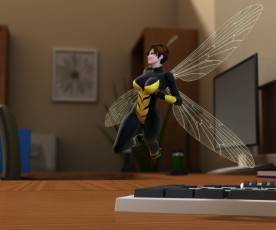 Картинка 3д+графика эльфы+ elves фон взгляд девушка фея