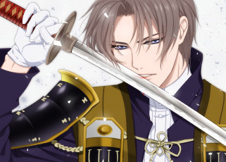 Картинка аниме touken+ranbu танец мечей