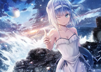 Картинка аниме unknown +другое девушка