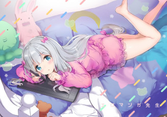 Картинка аниме eromanga-sensei девушка