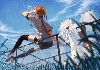 Картинка аниме touken+ranbu танец мечей