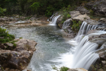 Картинка природа водопады простор