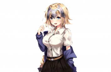 Картинка аниме fate stay+night девушка