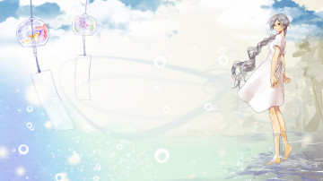 Картинка аниме utau девушка