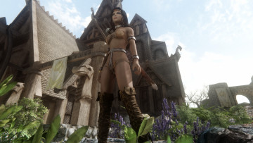 Картинка 3д+графика фантазия+ fantasy фон взгляд девушка