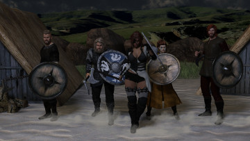 Картинка 3д+графика фантазия+ fantasy мужчины фон оружие взгляд