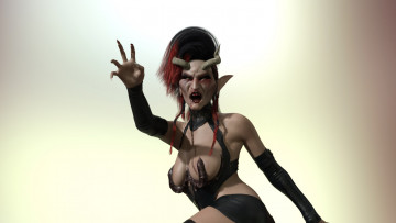 Картинка 3д+графика существа+ creatures взгляд фон кастаника