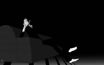 Картинка аниме durarara изая