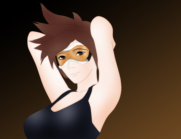 Обои картинки фото векторная графика, девушки , girls, девушка, взгляд, фон