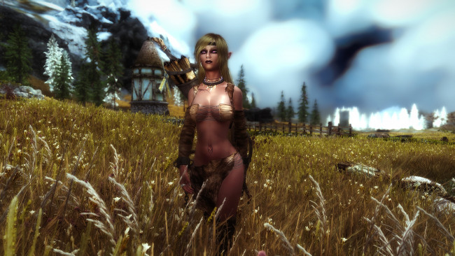 Обои картинки фото 3д графика, фантазия , fantasy, взгляд, девушка, фон