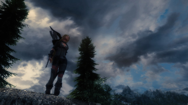 Обои картинки фото 3д графика, фантазия , fantasy, взгляд, фон, девушка