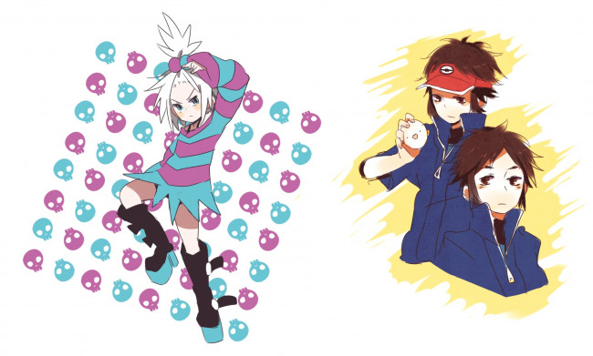 Обои картинки фото аниме, pokemon, покемон