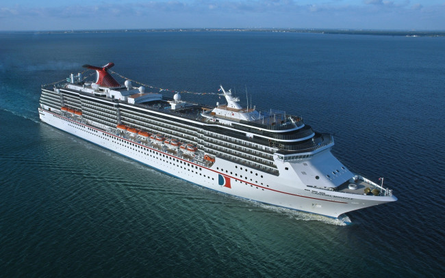 Обои картинки фото корабли, лайнеры, океан, лайнер, круизный