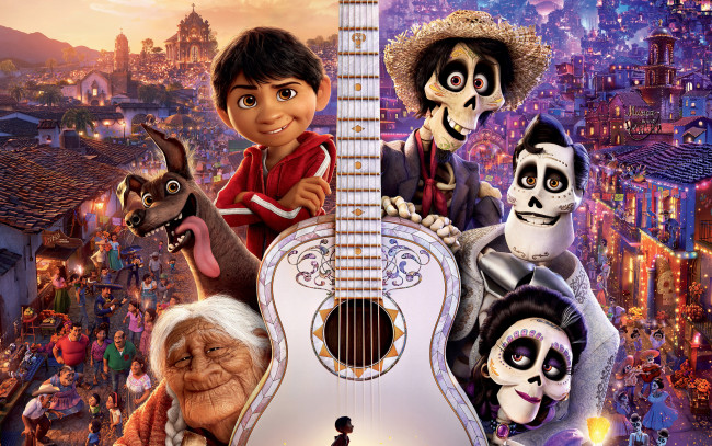 Обои картинки фото мультфильмы, coco
