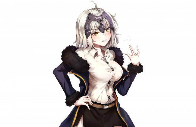 Обои картинки фото аниме, fate, stay night, девушка