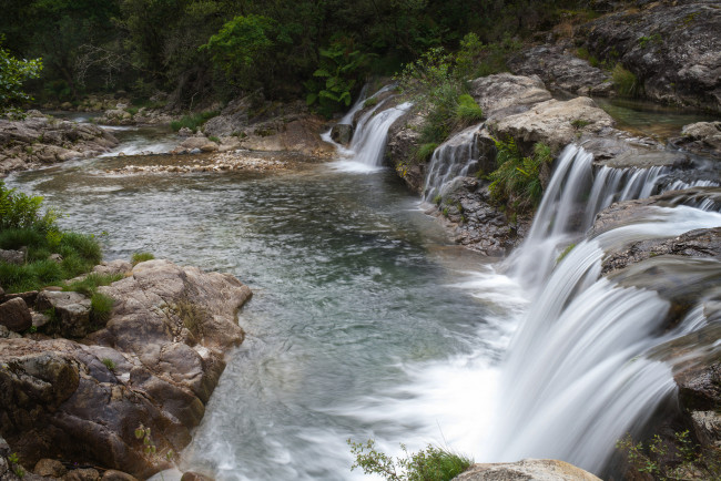 Обои картинки фото природа, водопады, простор