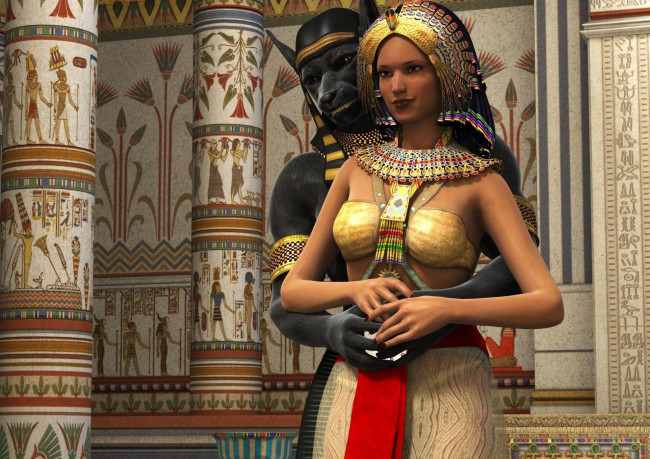 Обои картинки фото 3д графика, фантазия , fantasy, фон, взгляд, девушка