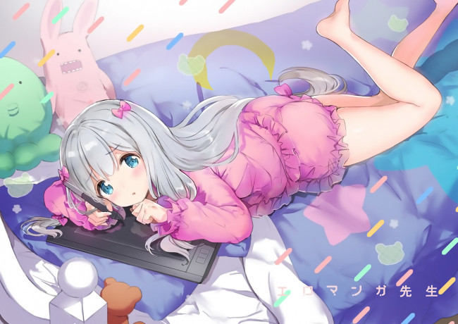 Обои картинки фото аниме, eromanga-sensei, девушка