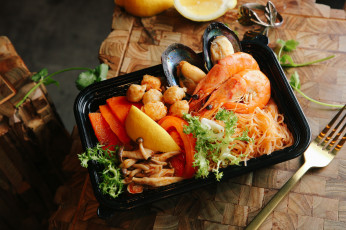 Картинка еда рыбные+блюда +с+морепродуктами снедь