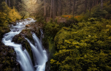 Картинка природа водопады простор