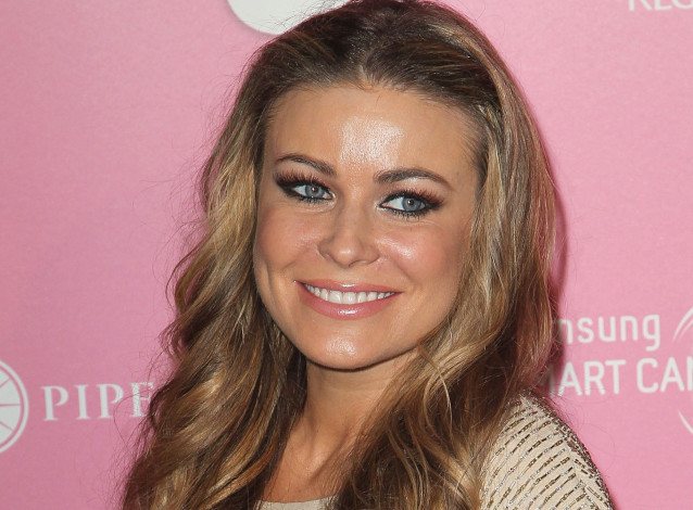 Обои картинки фото девушки, carmen electra, блондинка, лицо, улыбка