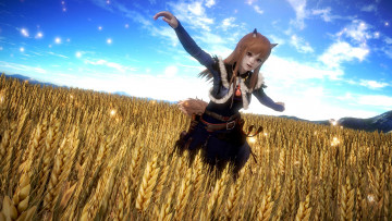 Картинка аниме spice+and+wolf spice and wolf волчица и пряности