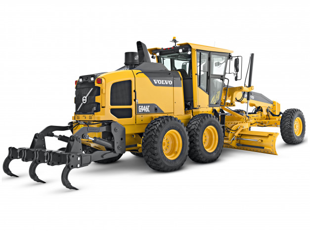 Обои картинки фото техника, грейдеры, volvo