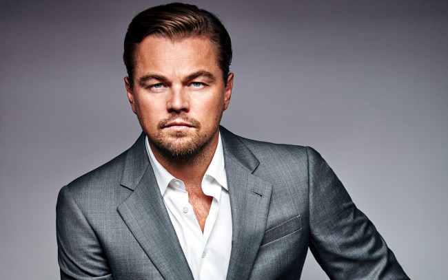 Обои картинки фото мужчины, leonardo dicaprio, бородка, усы