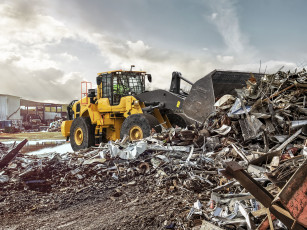 Картинка техника фронтальные+погрузчики volvo