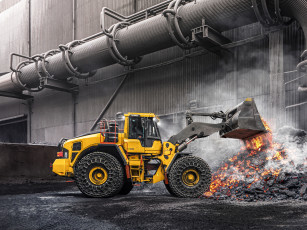 Картинка техника фронтальные+погрузчики volvo