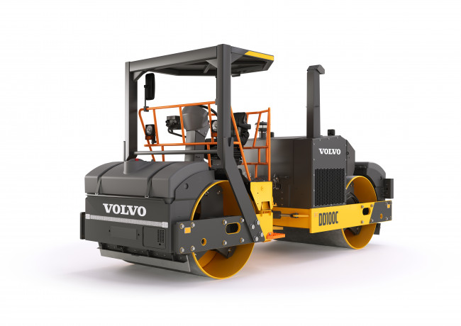 Обои картинки фото техника, катки, volvo