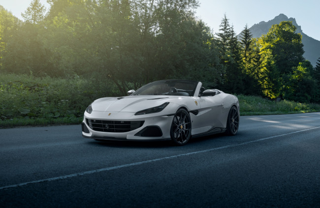 Обои картинки фото ferrari portofino m, автомобили, ferrari, portofino, m, novitec, 2022