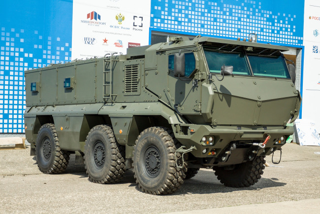 Обои картинки фото камаз, техника, военная техника, тайфун, 63968